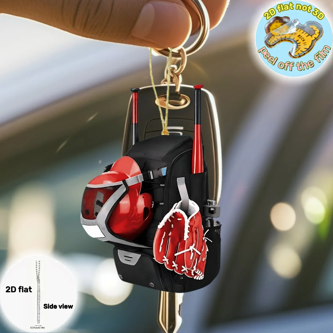 Portachiavi con ciondolo per a - Sports Equipment Wagon recensione e prezzo
