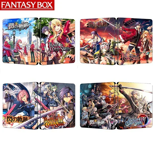The Legend of Heroes Trails of Cold Steel Falcom Edition Steelcase FantasyBox (Customization,Steel case,Game CD not included)