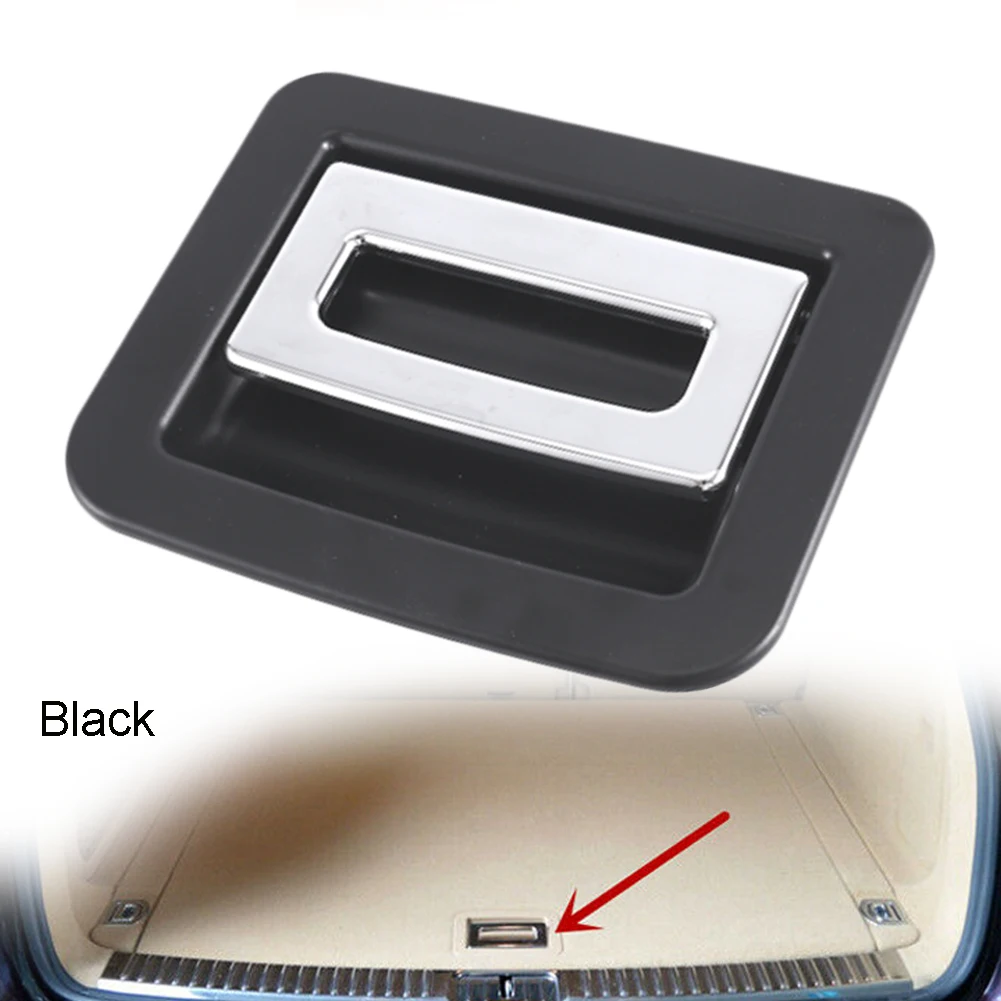 

Spare Tire Trunk Floor Handle Cover 1PC 958551115004H0 Accessory Black Replacement Tire Trunk Floor Handle Cover