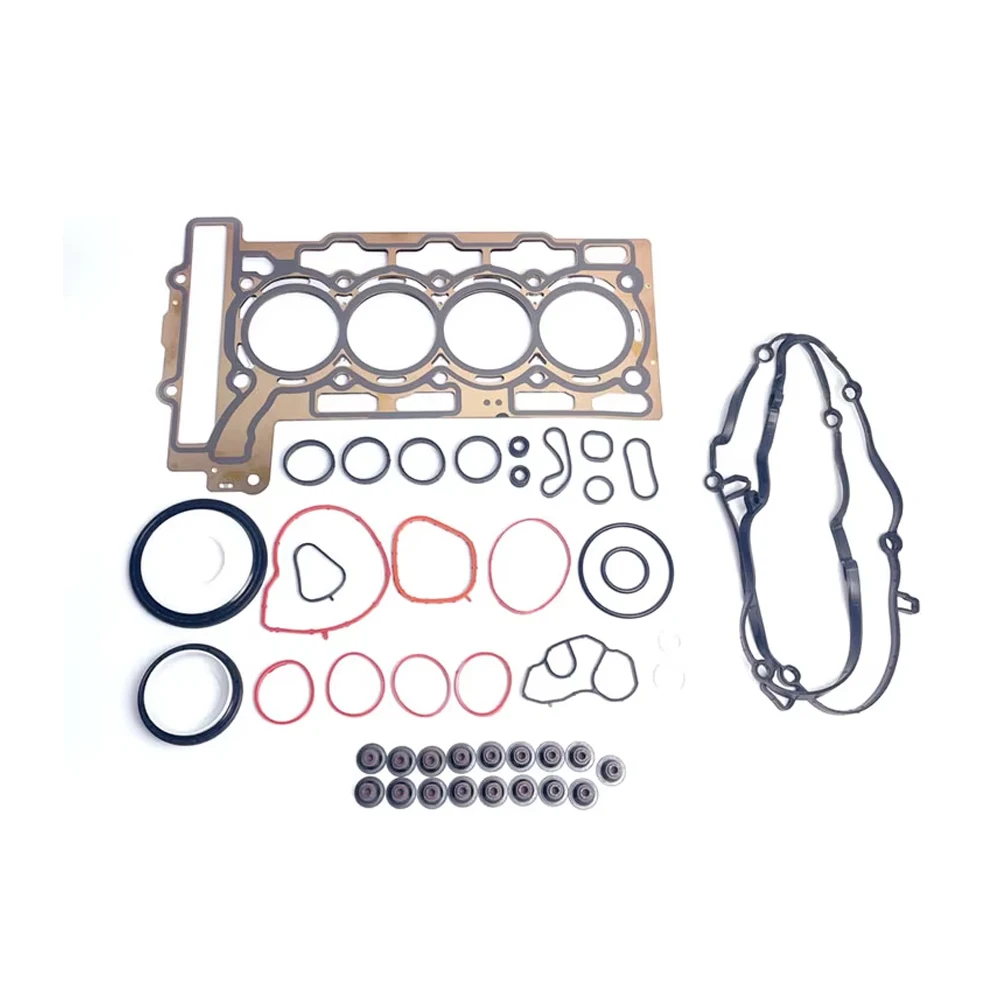 Engine Parts Overhaul Full Gasket Seals Kit Fit 1.6 L Gas For BMW 114i 116i F20 F21 Mini Cooper S N13 N18 1.6L 11127560276 09-16