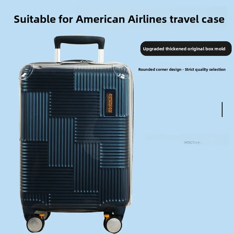 荷物スーツケース用透明保護カバー-旅行用バッグ用防塵バッグ-機内持ち込み用バッグ-スーツケース用耐摩耗カバー
