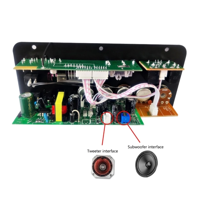 Portable Versatile Amplifier Board with Multiple Interfaces Upgrades Your Audios System with Amplifier Board Deep Bass