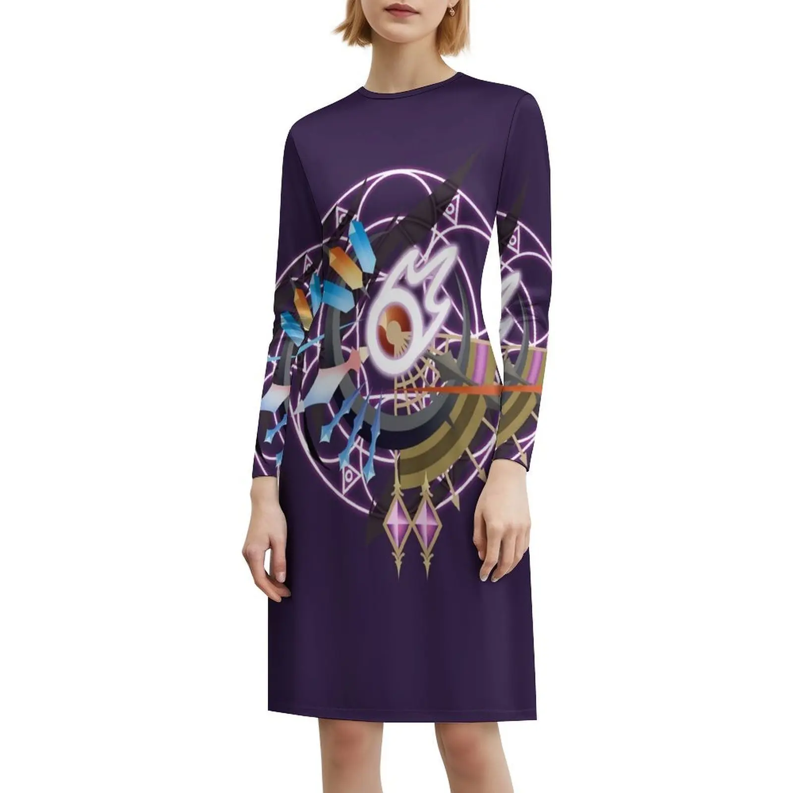 Ffxiv أسود ماج وظيفة حصيرة الأزهار سموك فستان للنساء الربيع الصيف فستان كاجوال للحزب Ffxiv فاينل فانتسي Xiv النهائي