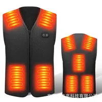 Heating Vest Diving Material USB Intelligent Heating Vest Men and Women Winter Constant Temperature Warm Electric Clothing