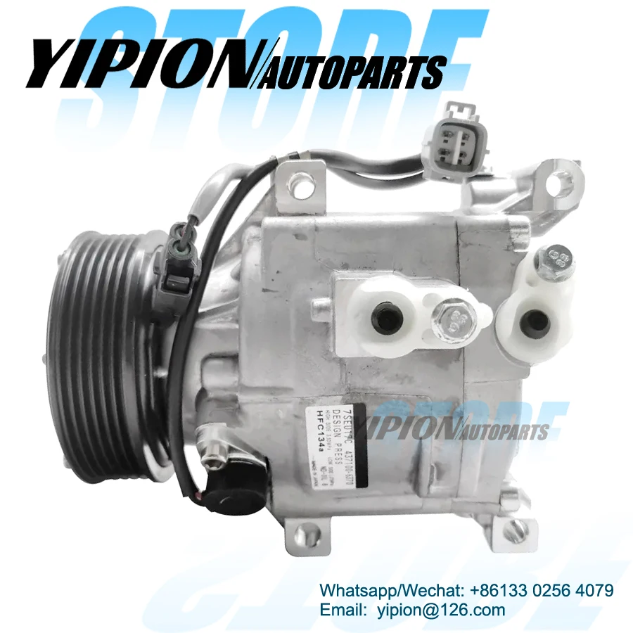 

SCSA06C COMPRESSOR For Toyota Corolla Altis Yaris 1.3 1.5 883101A580 447180-9220 88320-1A481 447220-6361 88320-1A550 447220-6362