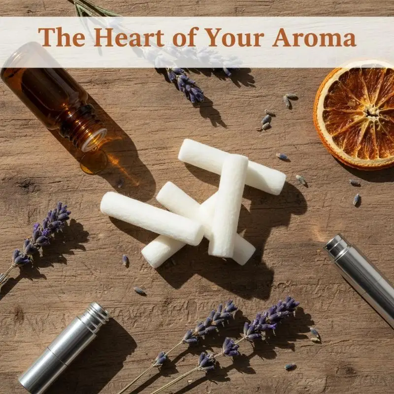 3Pcs/Bag Smokeless Aromatherapy Essential Oil Inhaler Bar Energy Refreshing Quit  Oral Aroma Replacement Stick view 6
