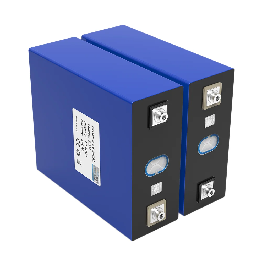 36x 3.2V 340Ah Lifepo4 Rechargeable Battery 8000Cycles Lithium Iron Phosphate for 12v 24v Travel Solar Campers Golf Cart Yacht