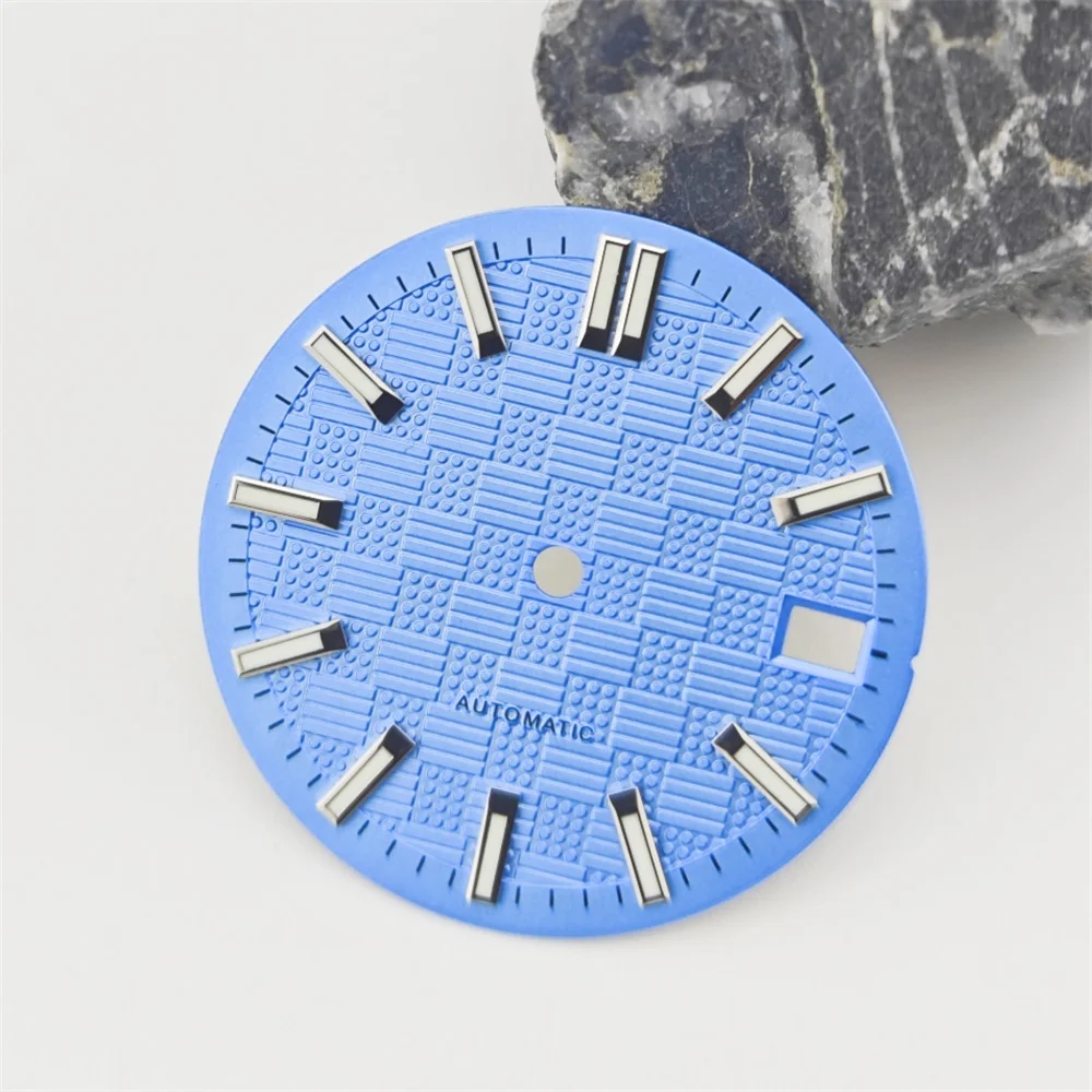 Peças de relógio NH35 NH36 28,5 mm 29 mm mostrador estéril luminoso acessórios de relógio masculino