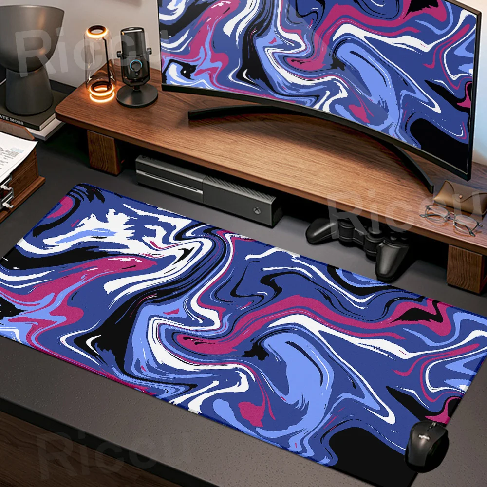 

Strata Liquid Mouse Pad Computer Laptop Anime Keyboard Mouse Mat Large Mousepad Keyboards Gamers Decoracion Desk Mat