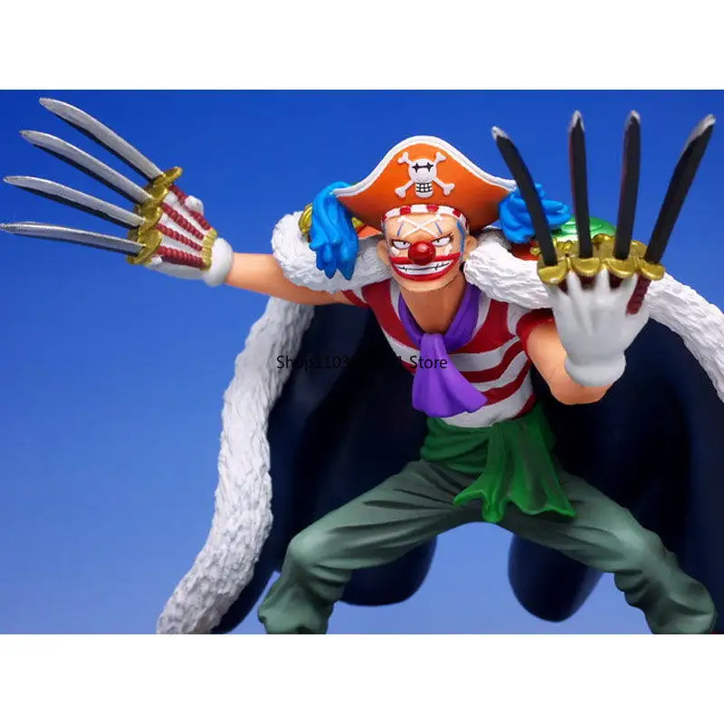 Original BANDAI Figuarts Zero ONE PIECE Buggy COOL STYLE Chop-Chop Fruit PVC Anime Character Model Collection Gifts