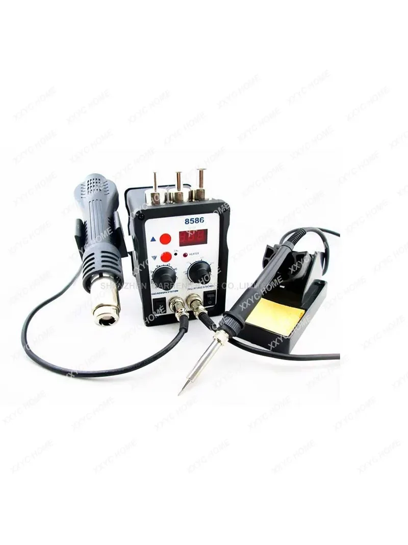 3 in 1 digital soldering desoldering hot air gun preheat welding equipment rework station