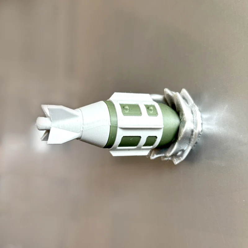 الأصلي شعبية صاروخ الثلاجة المغناطيس سيارة ملصق المغناطيسي 3D المطبوعة العسكرية الثقافية والإبداعية هدية