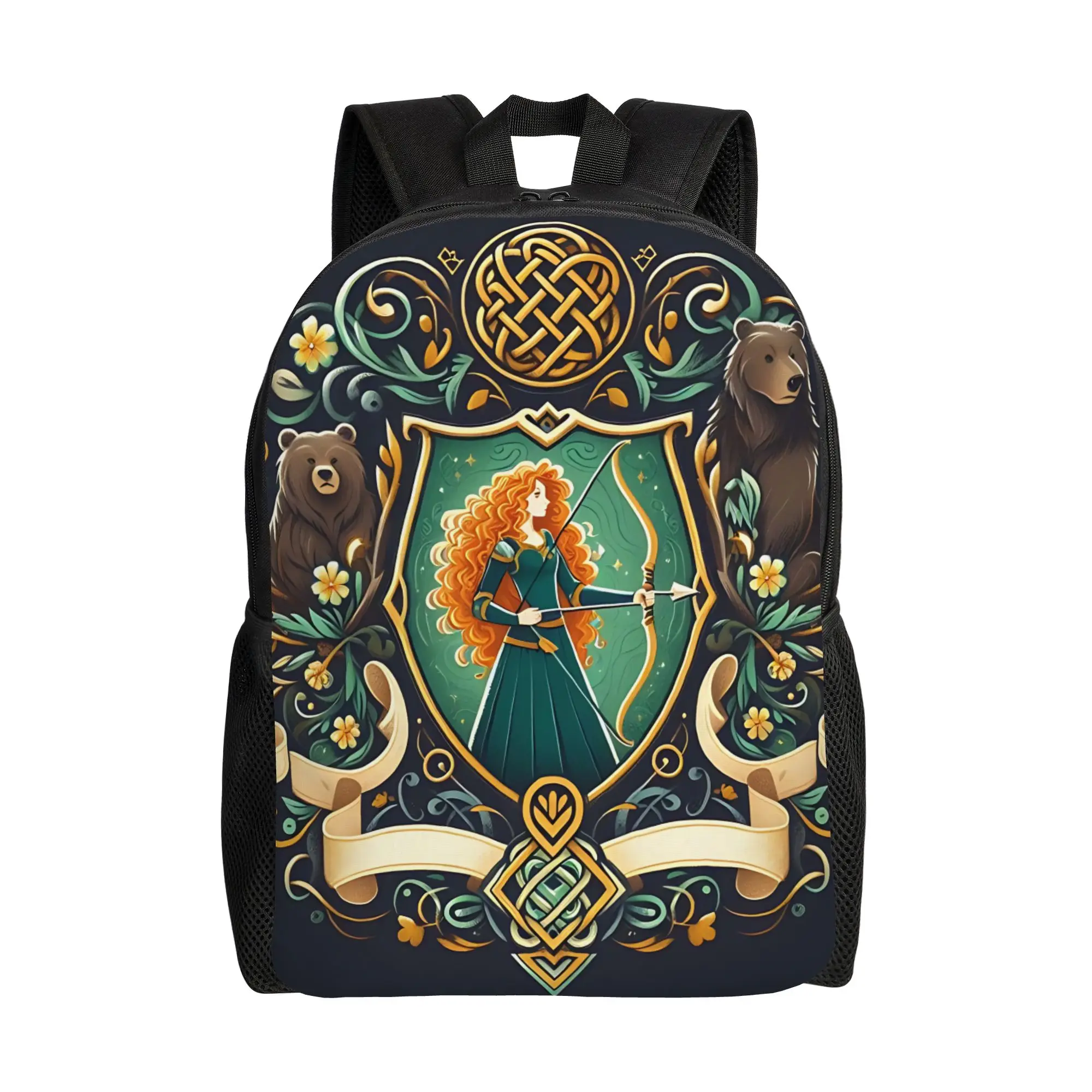 

1Piece Red Haired Princess New School Year Knapsack Brave Male Lady Backpack