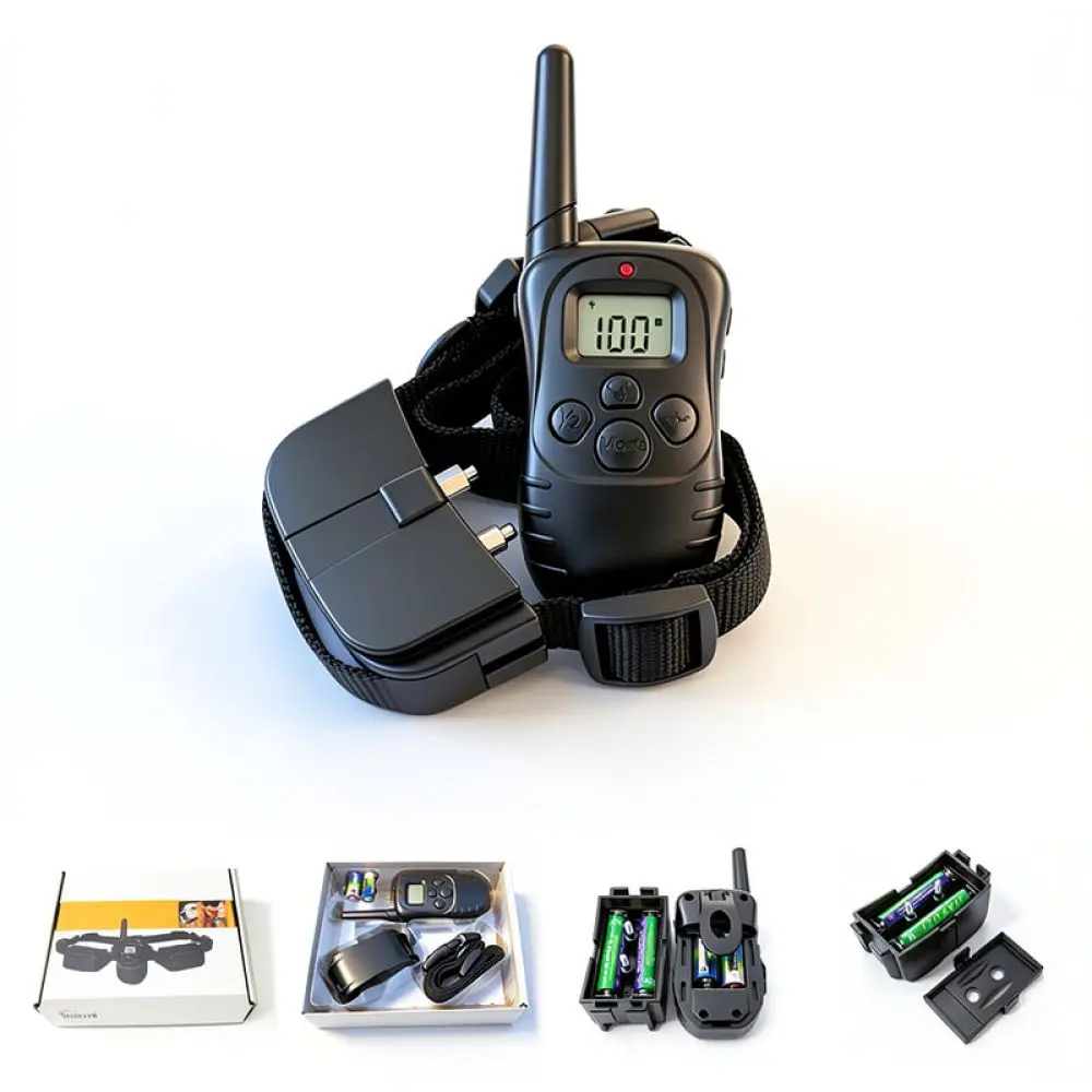 Electric Dog Training Collar Remote Control Pet Behavior Guidance Device Rechargeable Vibration Beep Shock Training Tool