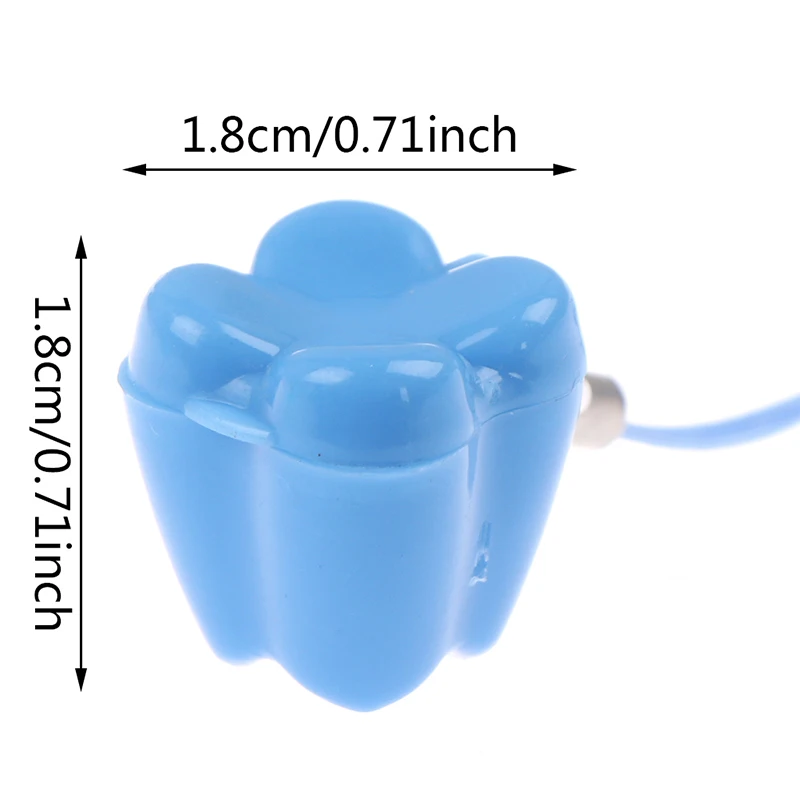 5pcs/set Baby Milk Teeth Storage Box Plastic False Teeth Organizer Case