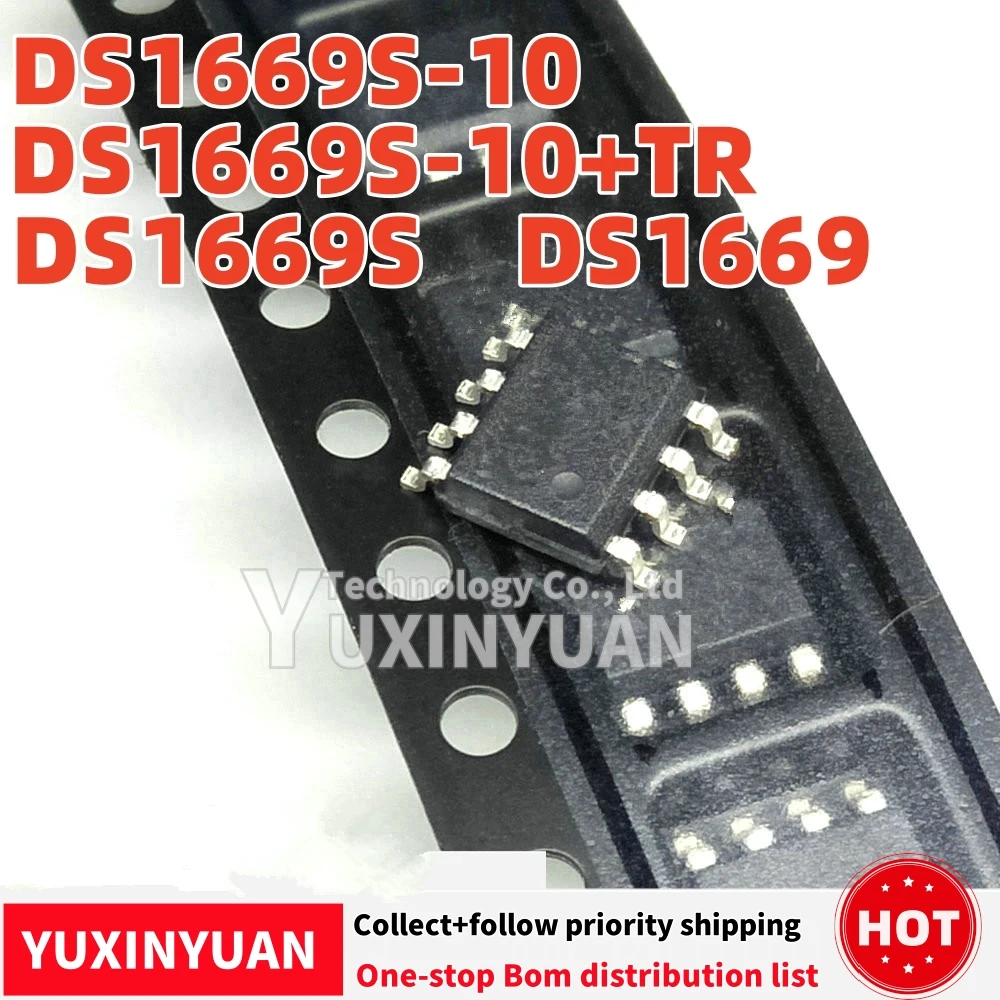 DS1669S-10 DS1669S-10+TR DS1669S DS1669 SOP-8  1-10pcs/lot  YUXINYUAN