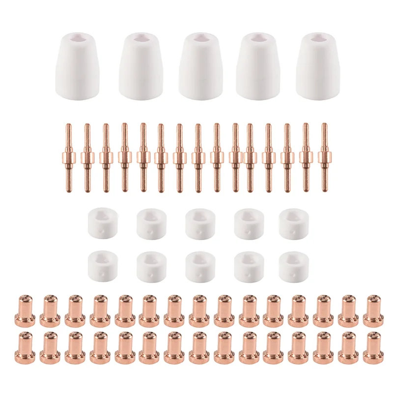 MAKE-60 peças de consumíveis de corte de plasma para lanterna Cut40 50 com cortador de plasma PT31 LG40