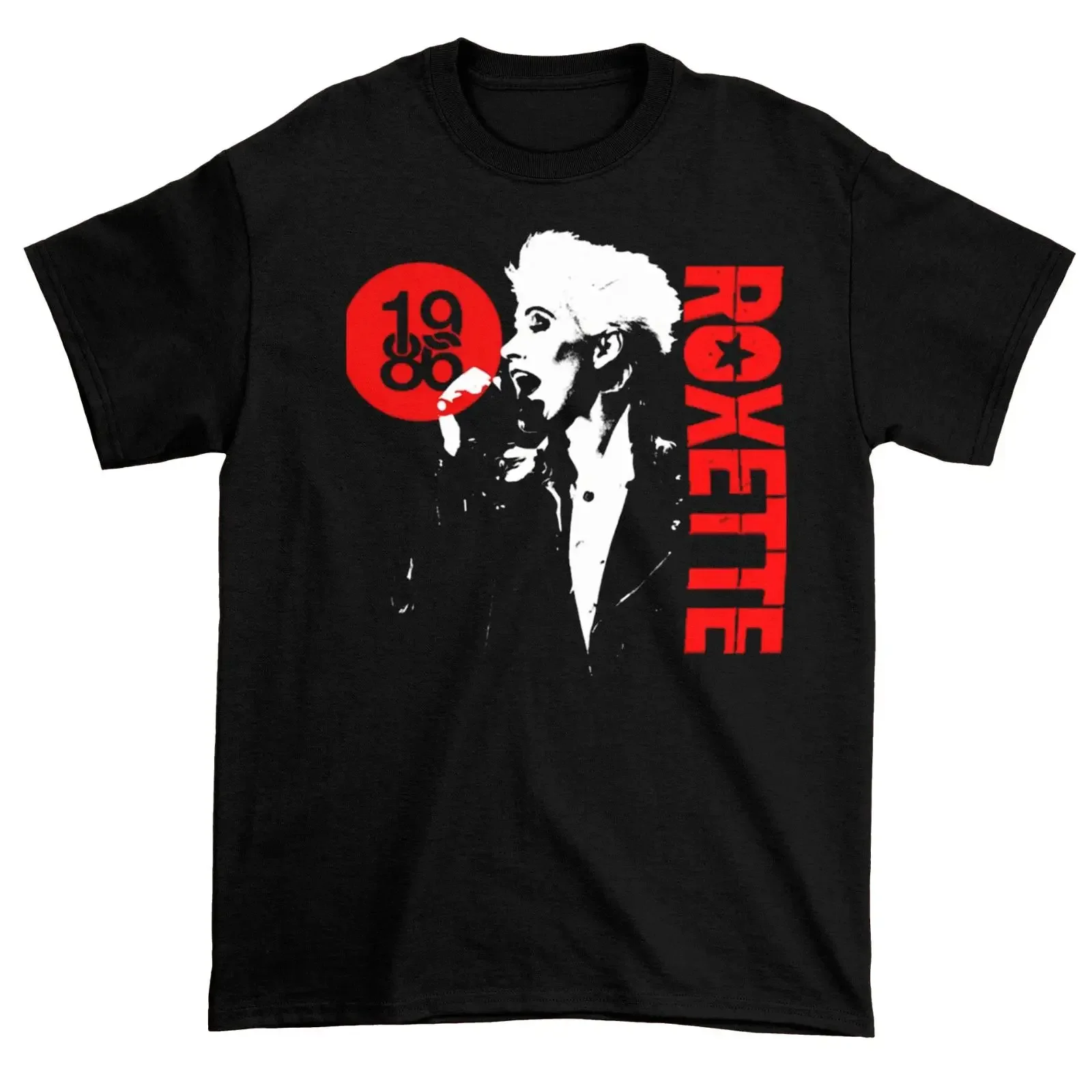 Neu selten 1986 Roxette schwarz S 234XL T Shirt Geschenk Familie vintage Washed Breathable Versatile fashion Stylish Casual