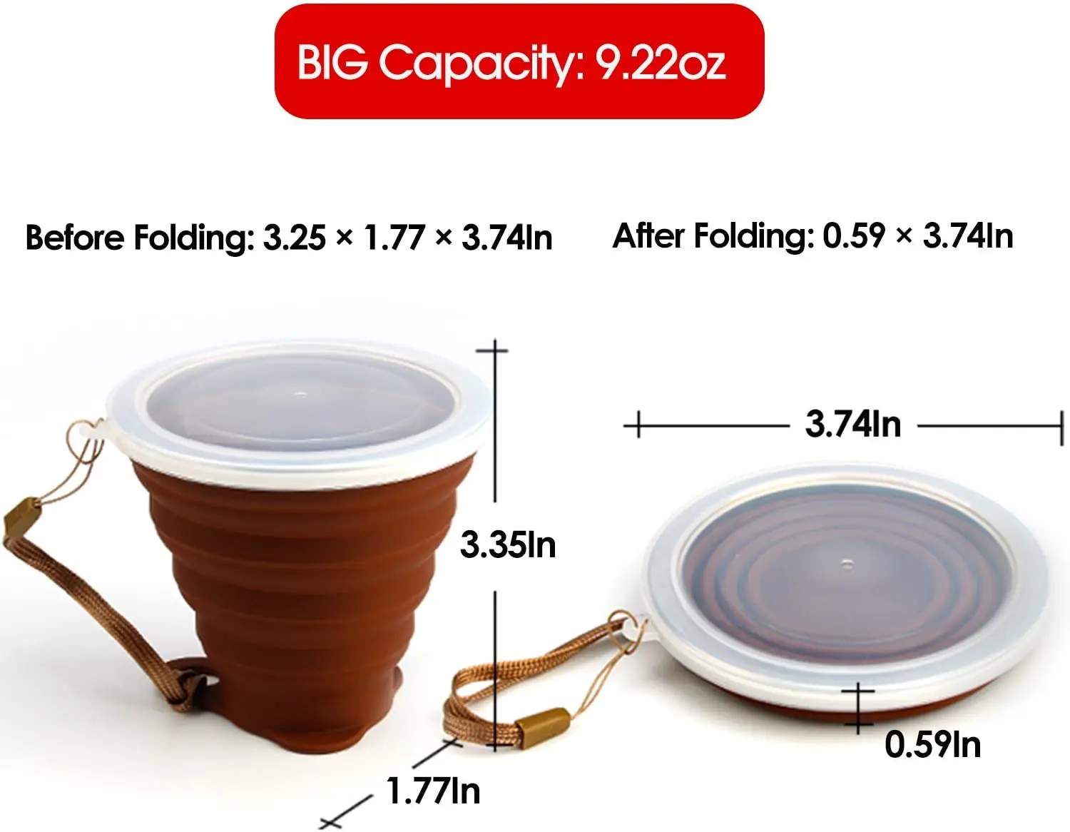 550ml Bouteille d'eau réutilisable écologique Camping Randonnée Sport Portable B