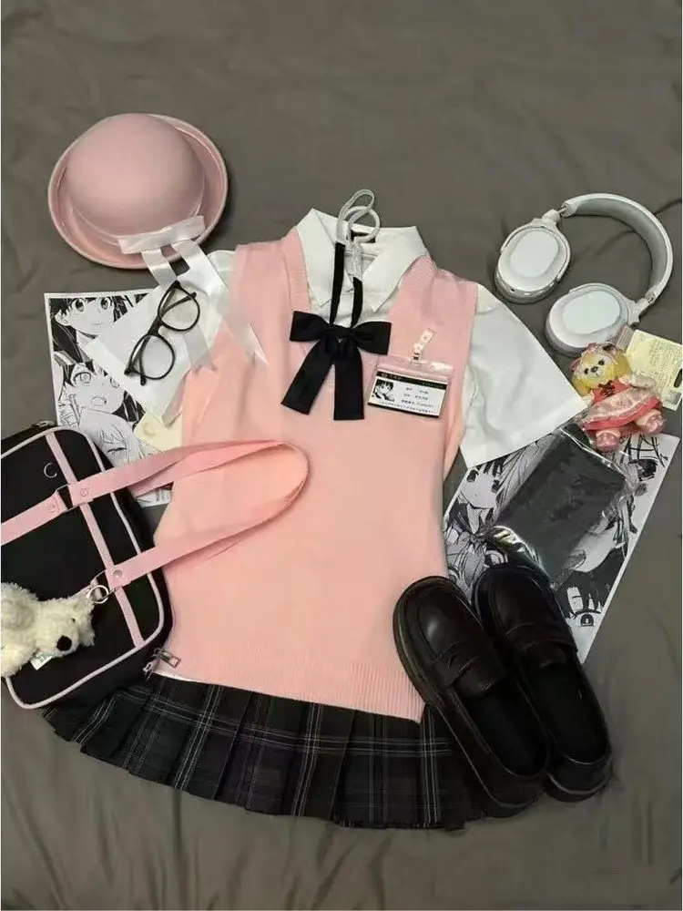 

Оригинальный комплект юбки JK orm ort, женский цельный комплект для колледжа Ne ort Sve Faion, китайский бренд