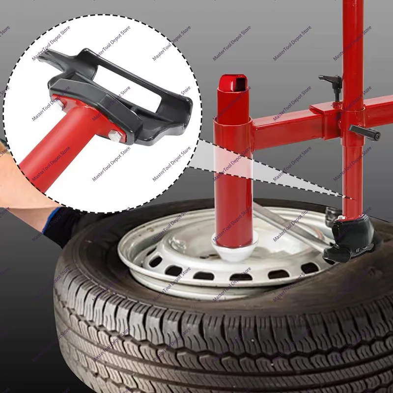 With Silver Cone Belt Tire Changer Duck Head Kit Upgraded Manual Tire Changer Changer Duck Head Kit