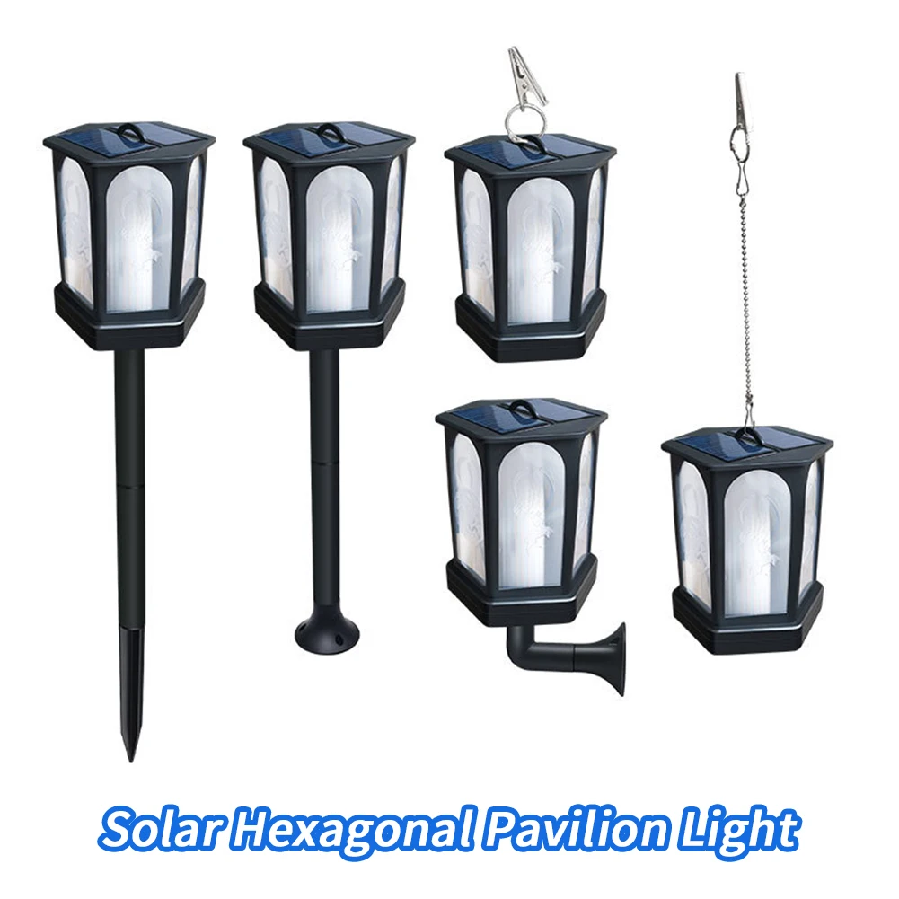 

Solar Flame Torch Lights Outdoor 96LEDS Flickering Flame Garden Light Auto On/Off Hanging Lantern Lights For Lawn Patio Yard