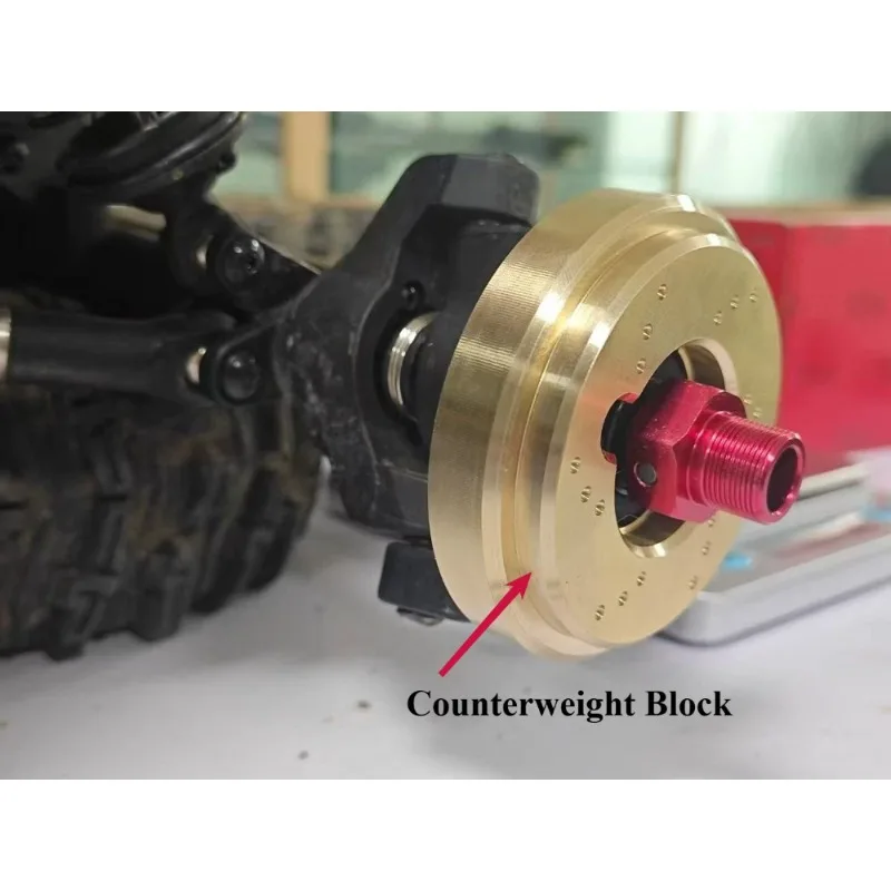 RC Crawler Counterweight Block Custom Size Upgrade Parts for 1/6 Scale YK4061 Ultra Low Center of Gravity RC Car Accessory(2pcs)