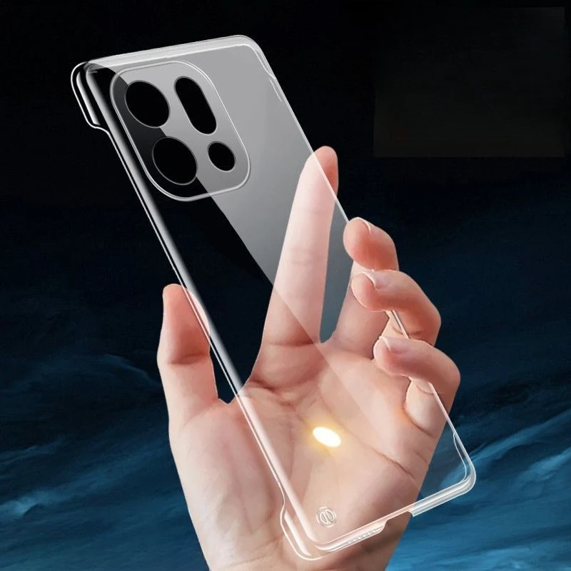 Frameless Slim Clear Hard PC Case For OPPO Find X9 Pro ShockProof Coque Phone Cases For OPPO Findx9 FindX9Pro Back Cover Shell