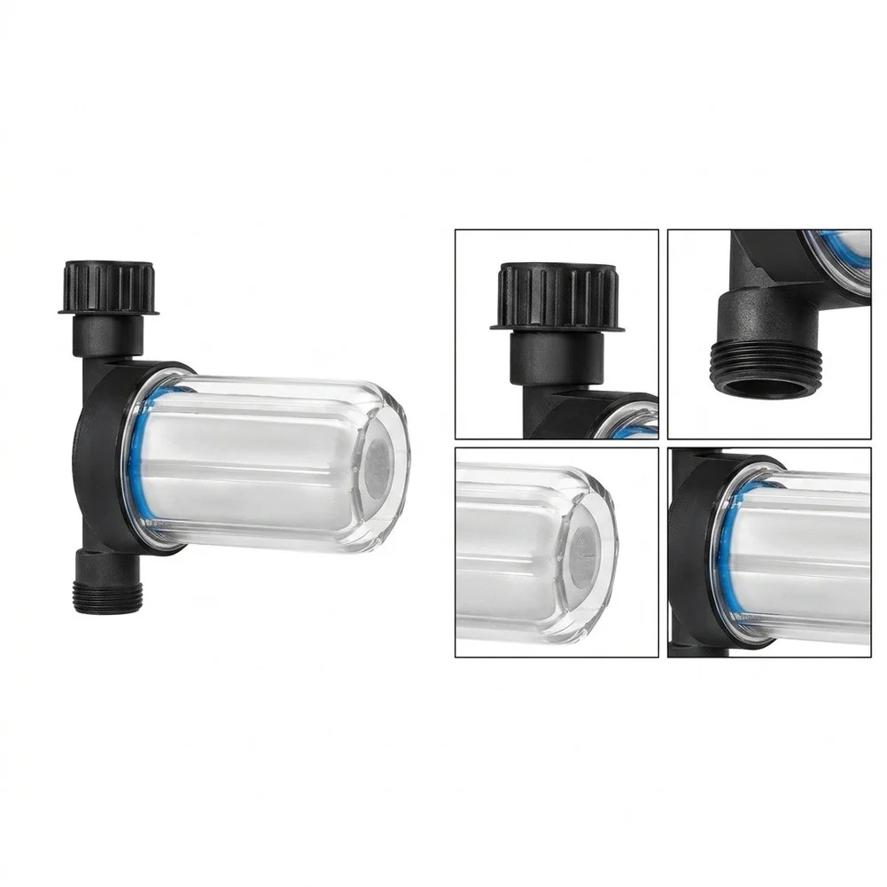 For garden Hose Filter with 0.3 Screen for Fine Filtration in Water Systems Used for Irrigation and Aquaculture