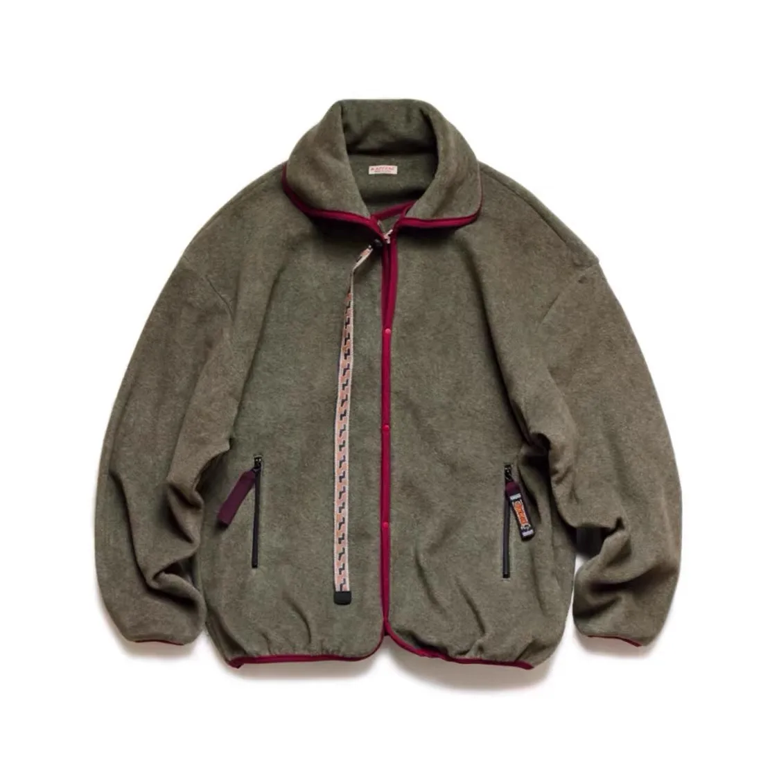 2025 KAPITAL  Double-sided fleece embroidered multifunctional loose-fit long-sleeved jacket coat WY1501
