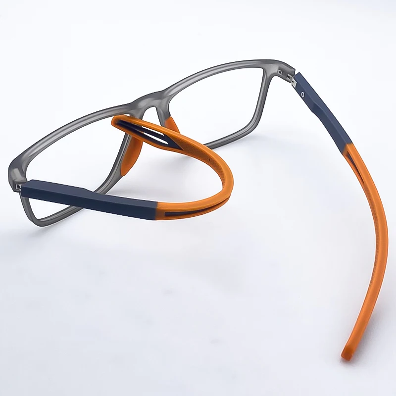 May Flower High Quality Blue Light Blocking Reading Glasses Men Sport Prescription Eyeglasses Frame For Men