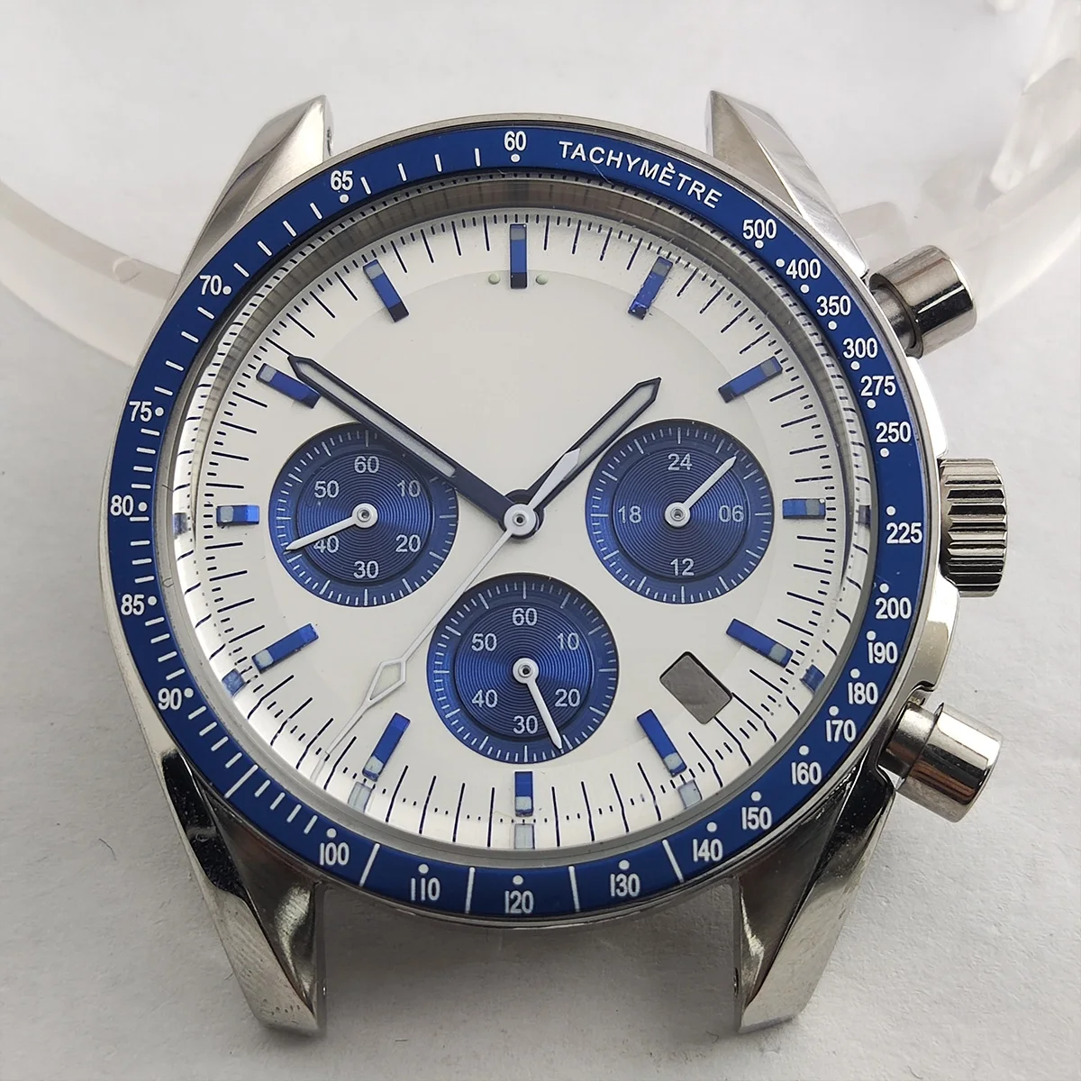 Японские кварцевые часы vk63 корпус nh35 корпус часов панда циферблат VK63 механизм индивидуальный логотип корпус nh36 хронограф электронный многофункциональный