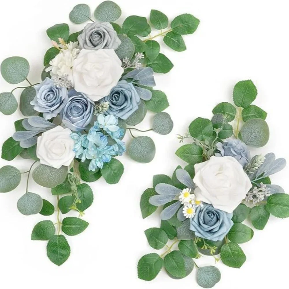 

Amazon 2025 burst simulation flowers welcome wedding scenery fake flowers table flowers chairs outdoor event decoration