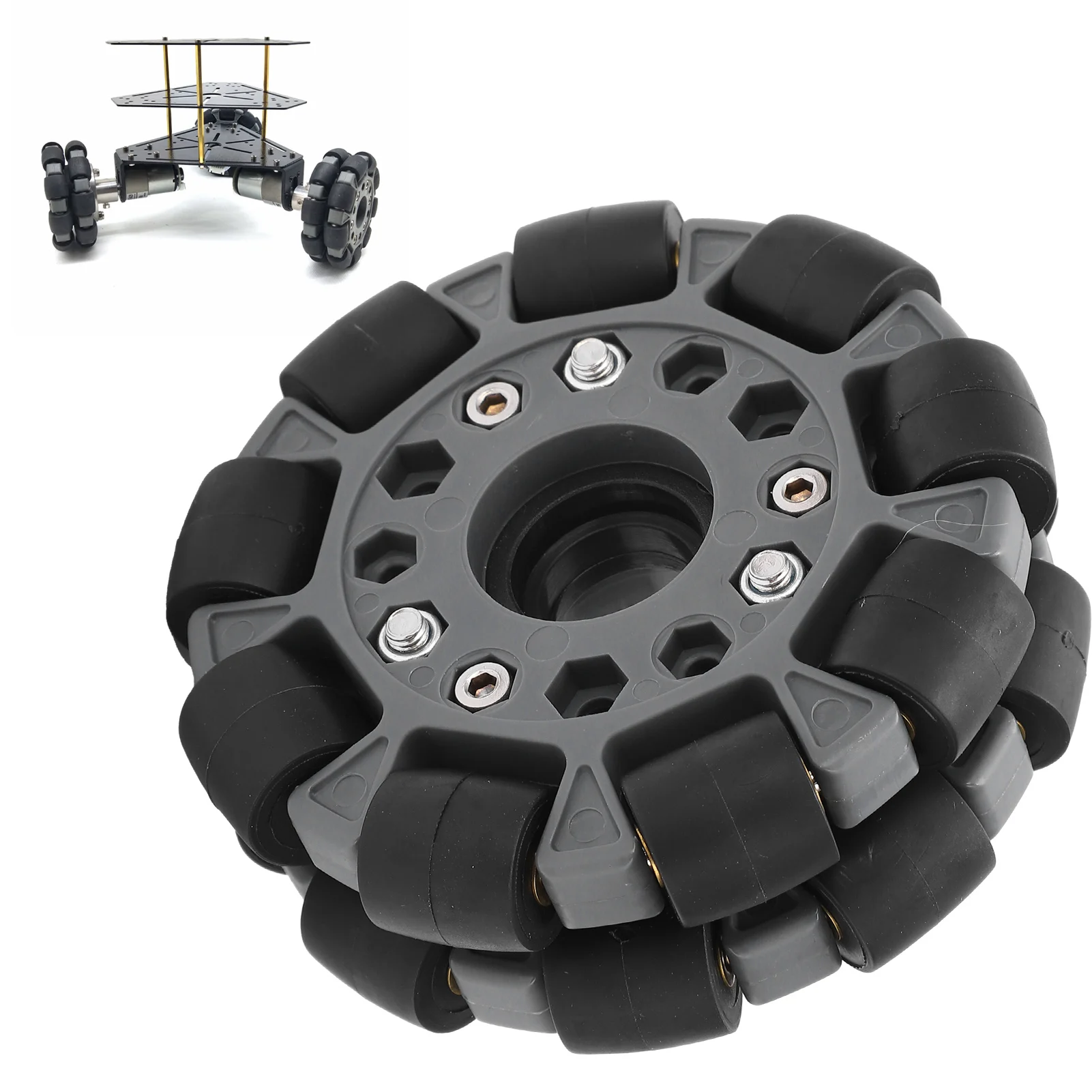 100mm Double Plastic Omni Dire - Omni Wheel review and price