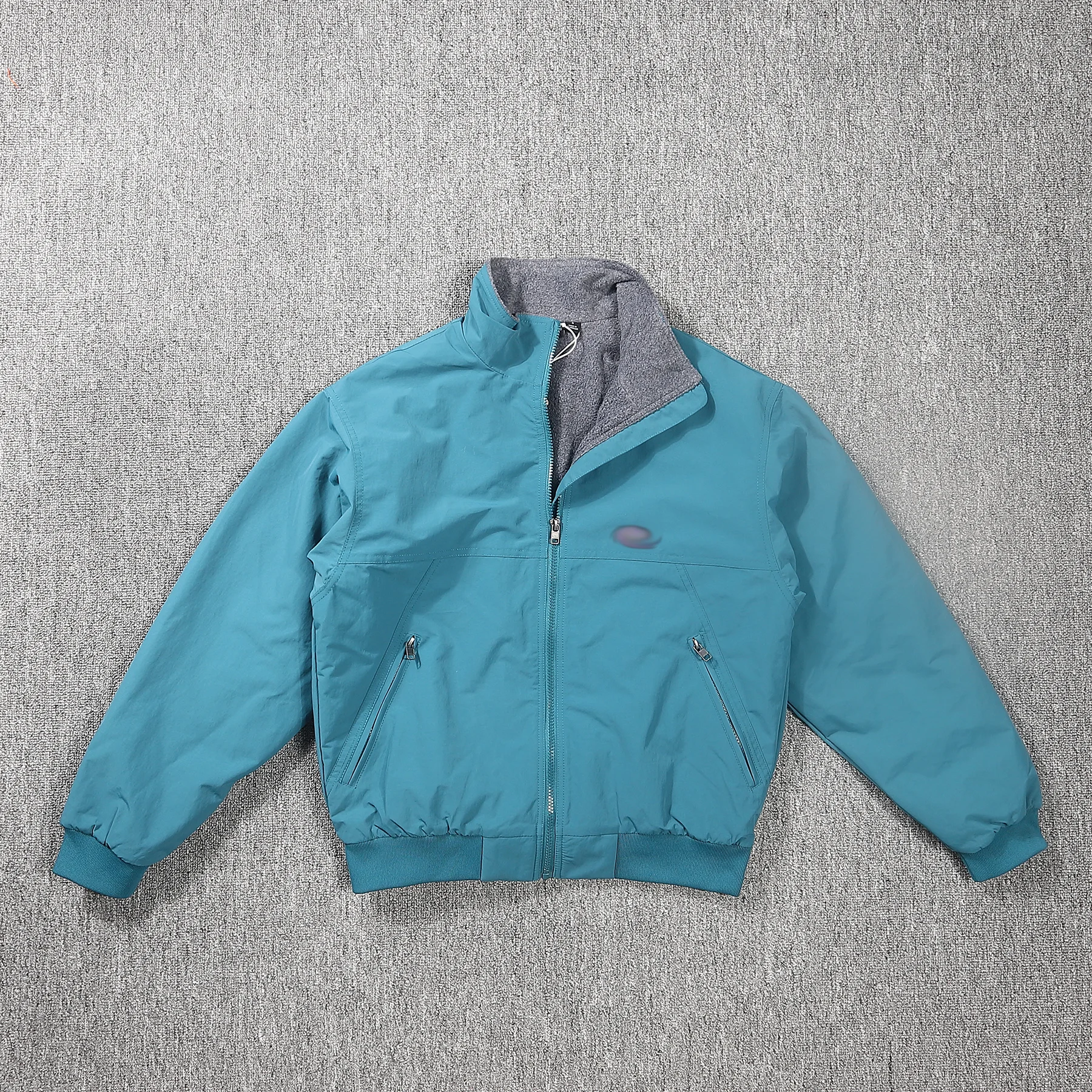 

Men's Fce Lined Jaet Windproof Waterproof Warm Stand Collar Autumn Winter Outerwear Color Outdoor Sle Zipper Clo...