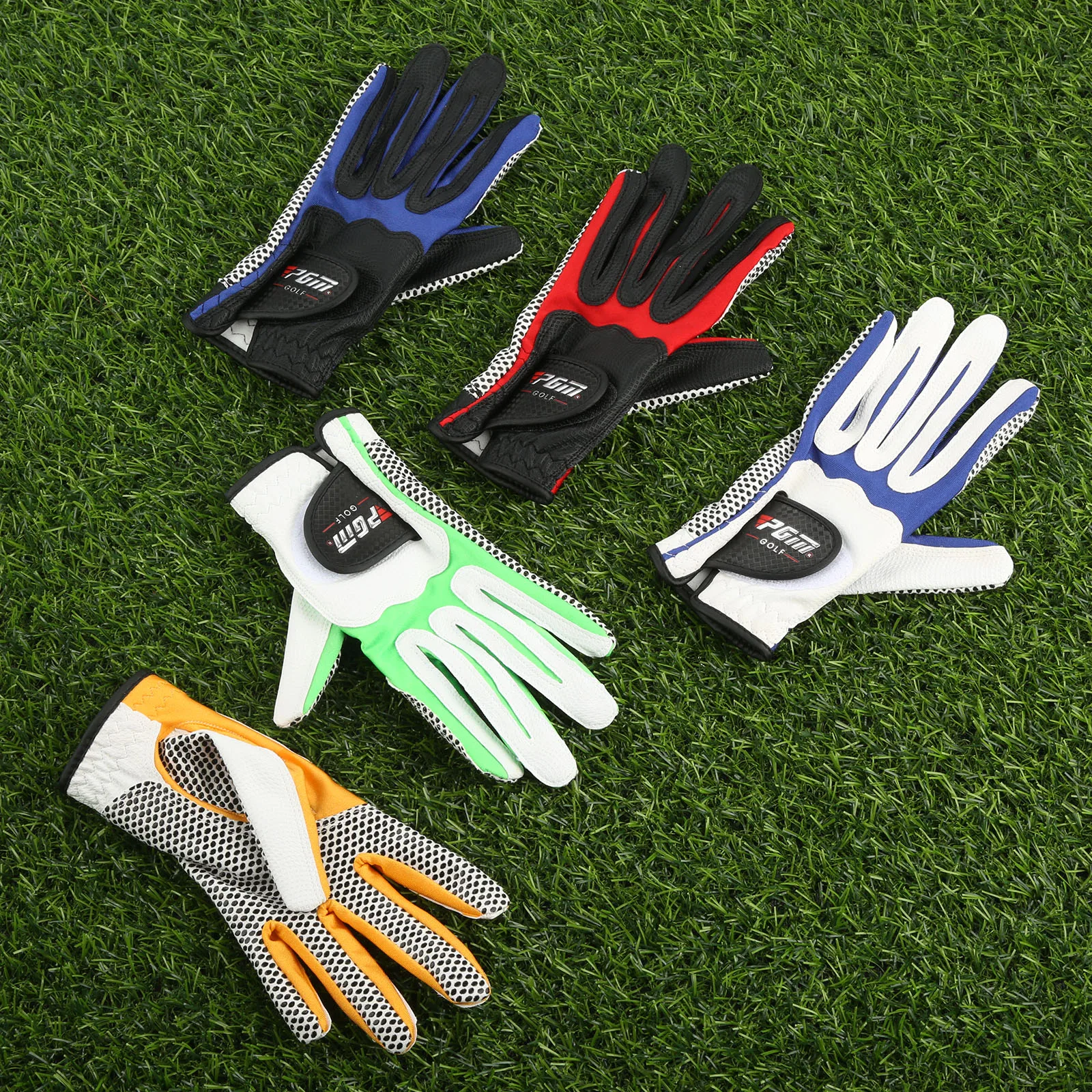 

SURIEEN мужские перчатки из микрофибры, перчатки для гольфа, мягкие нескользящие дышащие перчатки для гольфа на левую руку, одиночные мужские перчатки для гольфа, 5 цветов