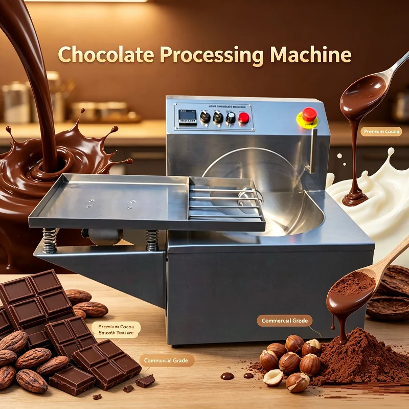 Chocolate Tempering Machine With Vibration Table Commercial Electric Chocolate Melting Coating Machine For Chocolate Candy Maker