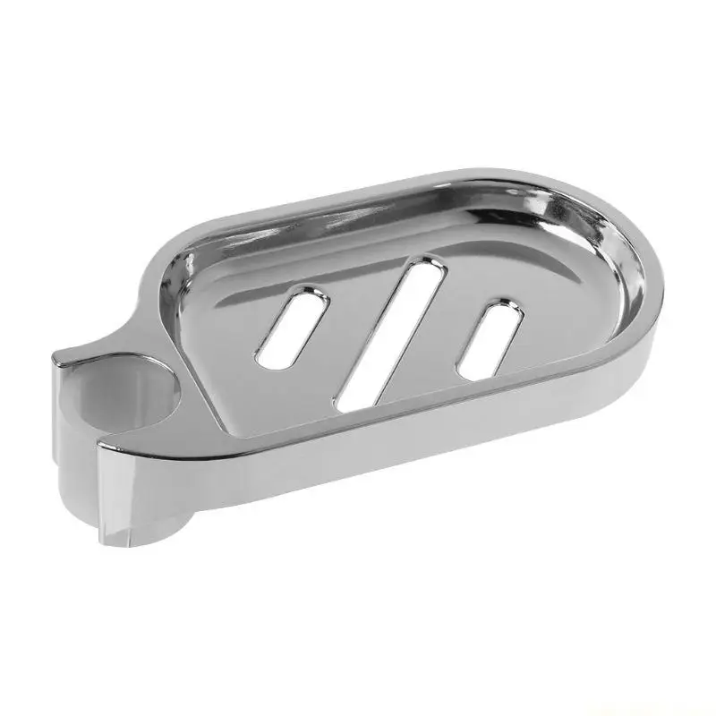 QX2E Wall Mounted ABS Soap Box Slide Bar Soap Dish Holder Replacement Soap Pallet