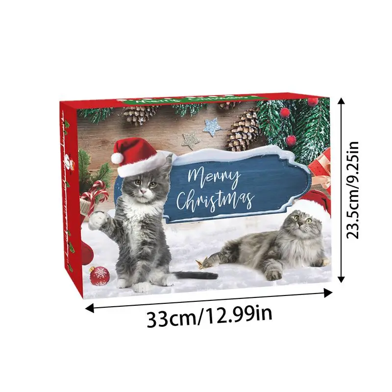 Cat Advent Calendar 2024 Christmas Cat Toys 24 Pieces Christmas Countdown Dog Advent Calendar 2024 Christmas Countdown Calendar