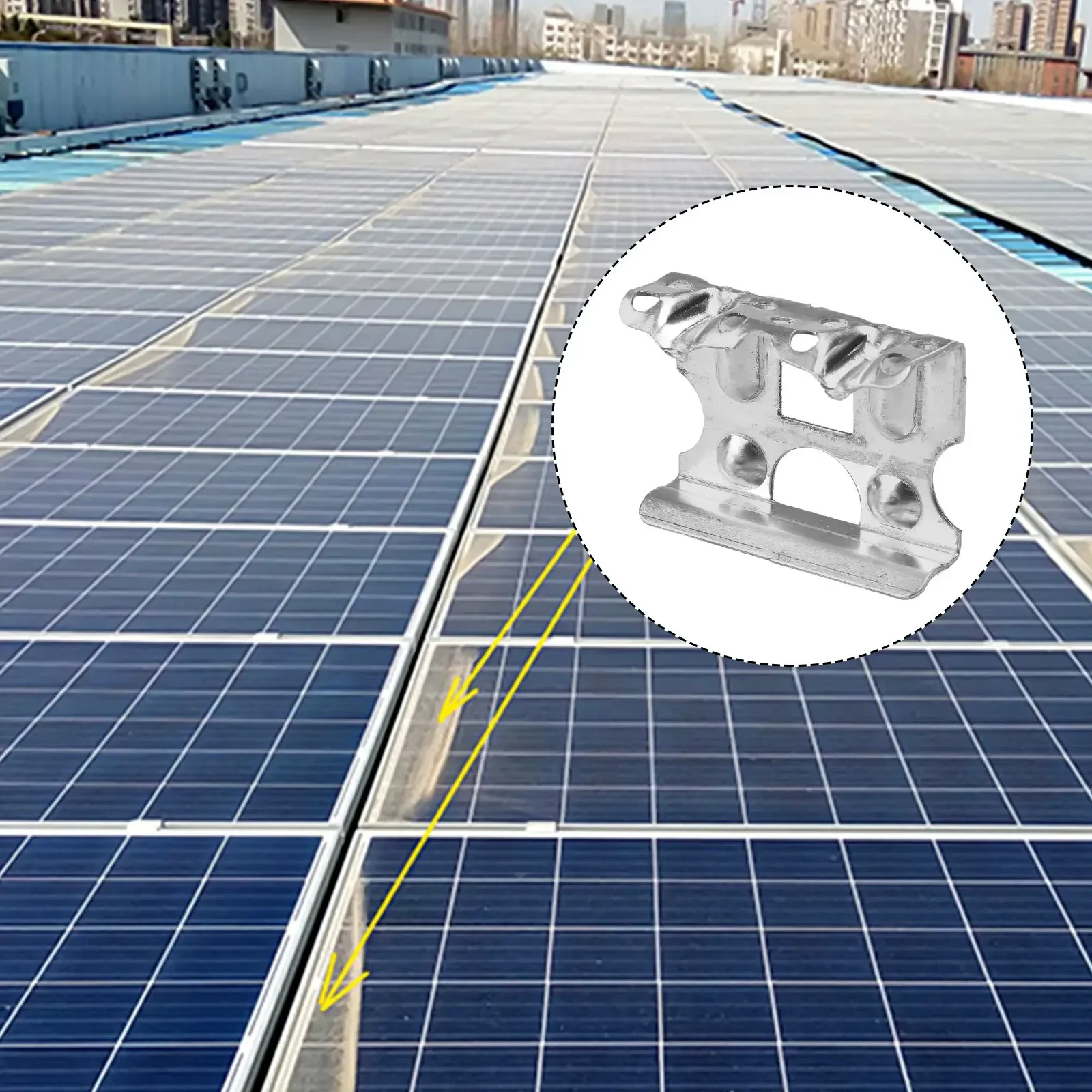 Pack Of Fully Automatic WaterDrain Clips Deflector Framewaterdrain Longservicelife Sludge Water Waterdrain Clips