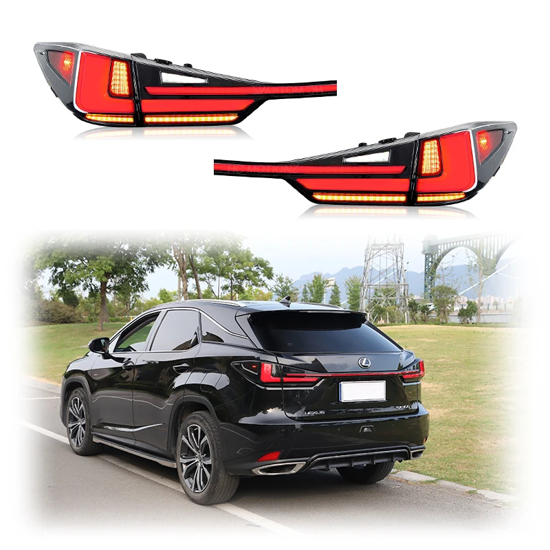

Zhengwo Car Accesorios LED Tail Lights For Lexus RX300H RX450 RX200T 2016-2021 Rear Back Lamp With Flashing Design From China