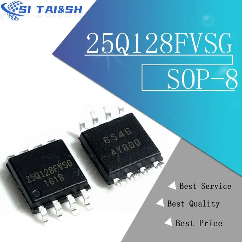 5 pcs/lot 25Q128FVSG W25Q128FVSG SOP-8