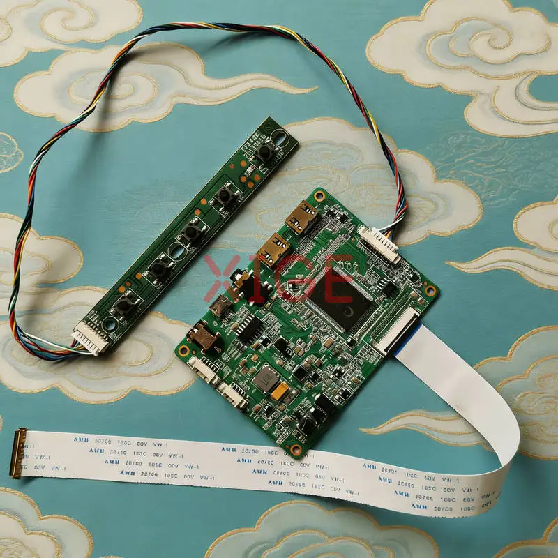 

Плата контроллера дисплея для LTN140KT13 LP140WD2 LP140WD1 LTN140KT14, 30-контактный EDP, 1600x900, для ноутбуков, 2 Mini-HDMI, комплект DIY