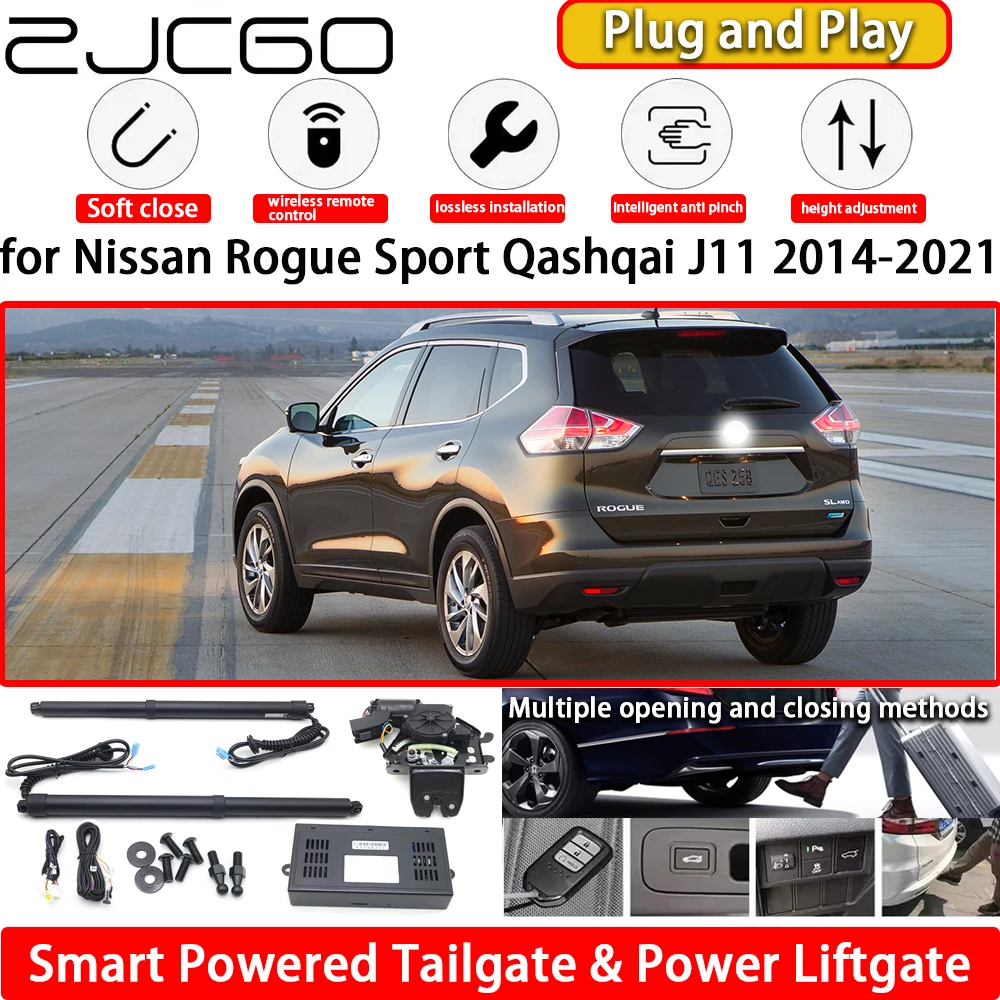

for Nissan Rogue Sport Qashqai J11 2014-2021 OEM Automatic Electric Powered Tailgate Power Liftgate Tail Gate Lift Kit System