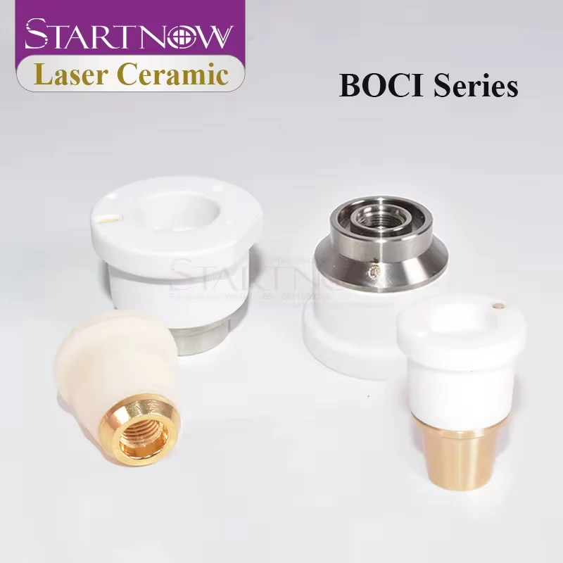 Startnow Laser Ceramic Ring of Laser Nozzle Holder High Power for BOCI Fiber Laser Cutting Machine Head  Welding Nozzles Parts