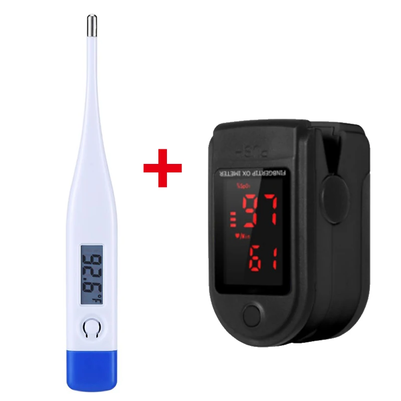 Fahrenheit Electronic Thermometer Digital Display Lcd Display Ming Prompt And Memory Function Measurement Accuracy