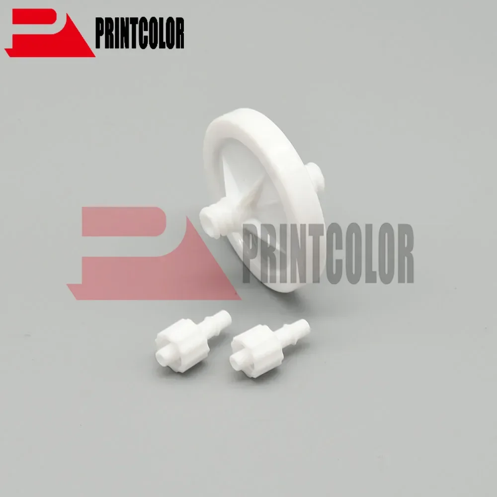 10PCS Disc Ink Filter 10microns 45mm support for seiko spt ricoh konica 512 Skywalker Spectra Polaris Xaar 128 printhead solvent