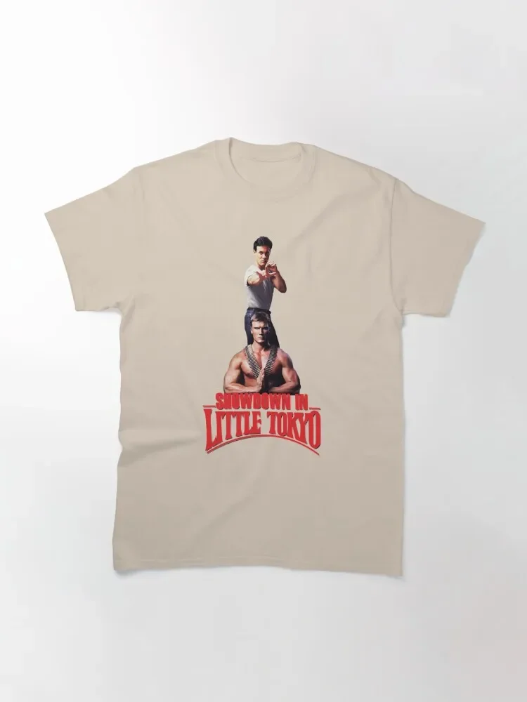 Showdown Showdown In Little Tokyo Movie Bradon Lee T-Shirt Custom Aldult Teen Unisex Digital Printing Tee Shirts Custom Gift