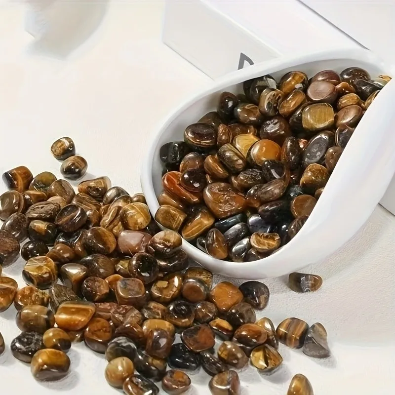 3-12mm Tigerauge-Chips, Natürliche Tigerauge-Chips, Ungebohrte Tigerauge-Chips zum Verkauf, Tigerauge-Chips, Kristall-Chips