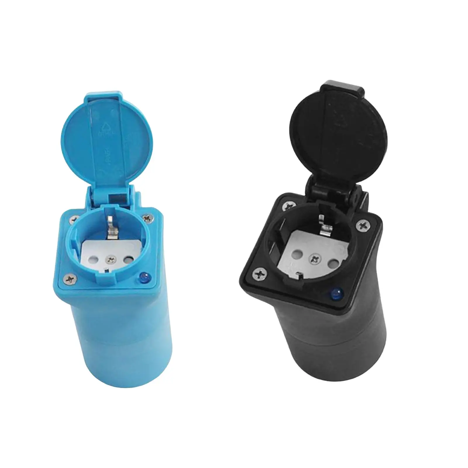 European Travel Plug Adapter Standard Easy Install Compact Portable Universal Outlet Converter EU Converter Plug for Travel
